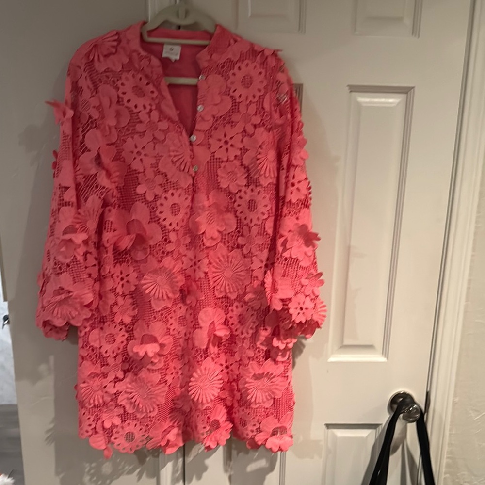 J. Marie pink dress